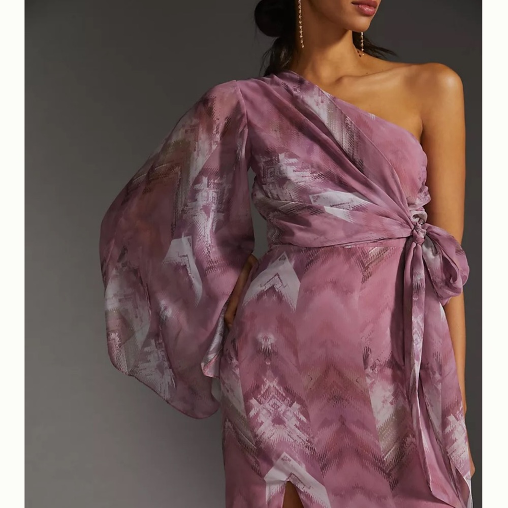 Anthropologie Nikita Mhaisalkar One-Shoulder Maxi Dress - Picture 2 of 5